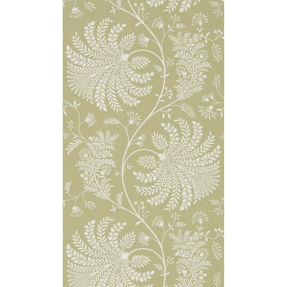 Mapperton Wallpaper 216340 by Sanderson in Garden Green Cream